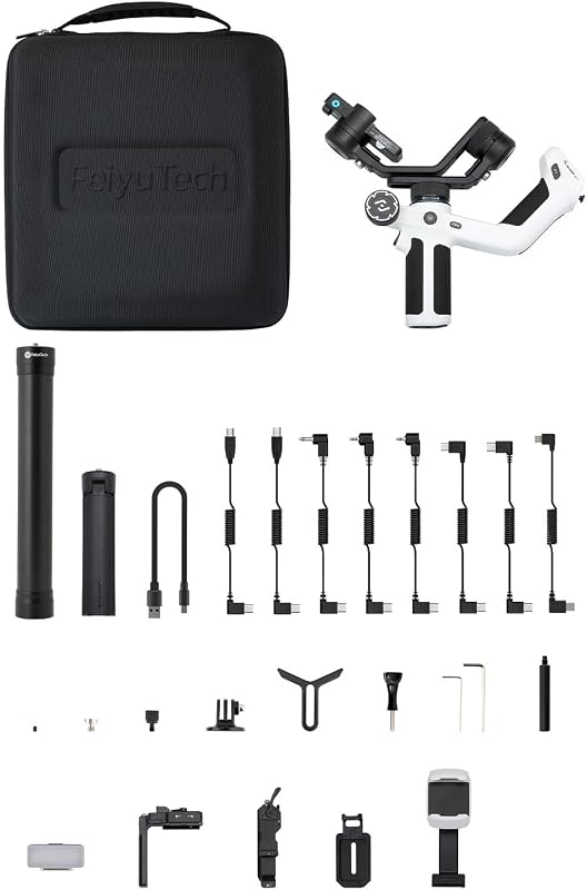 FeiyuTech SCORP Mini 2 3 tengelyes gimbal stabilizátor kamerához és telefonhoz