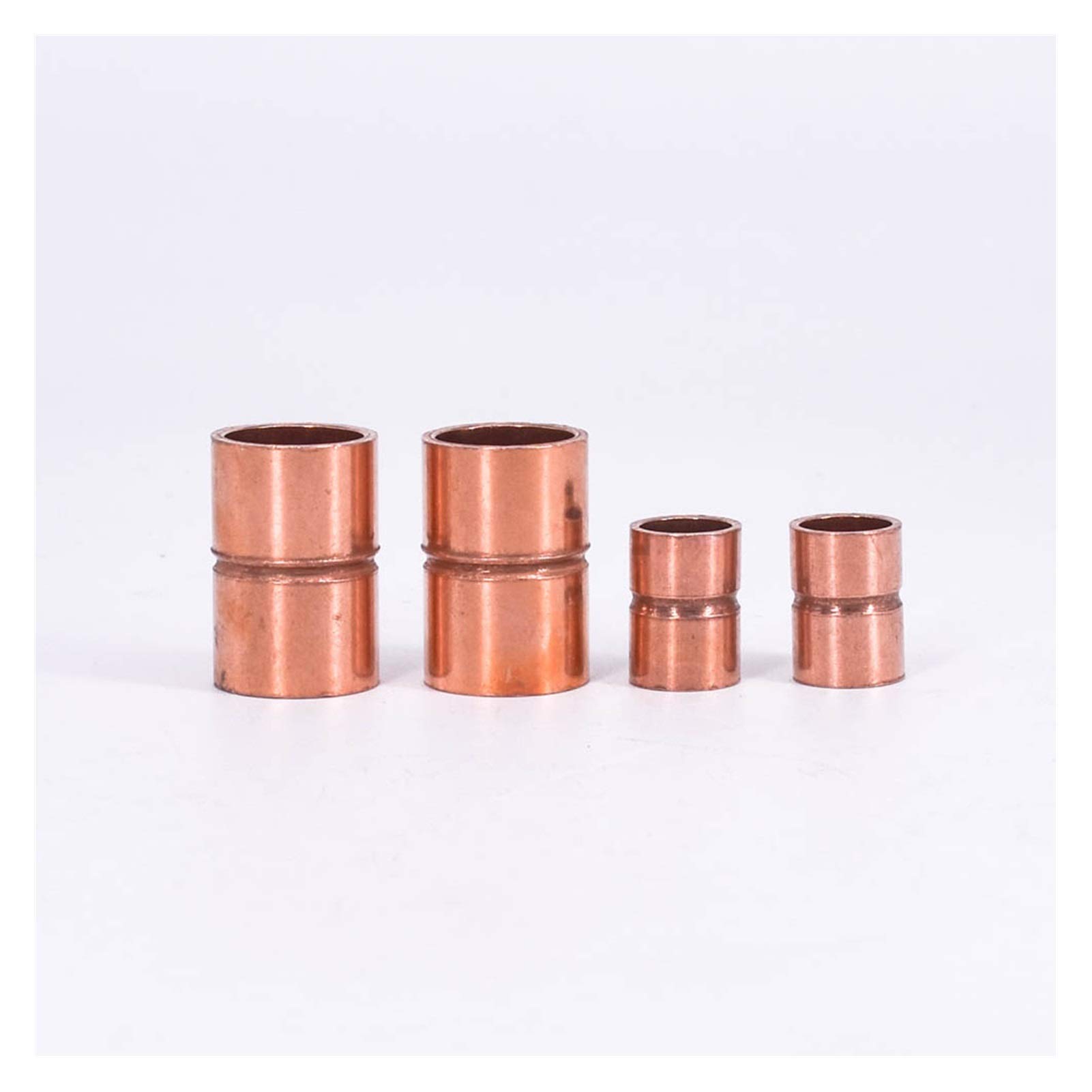 Manguito de cobre de 15mm para instalaciones empotradas de aire acondicionado