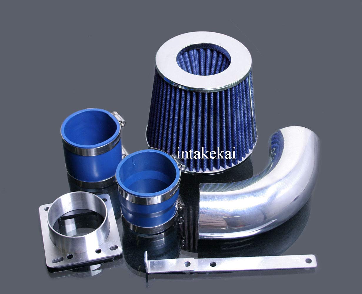 PERFORMANCE SHORT RAM AIR INTAKE KIT FOR 1987-1991 TOYOTA CAMRY 2.0 2.0L L4 ENGINE (BLUE)