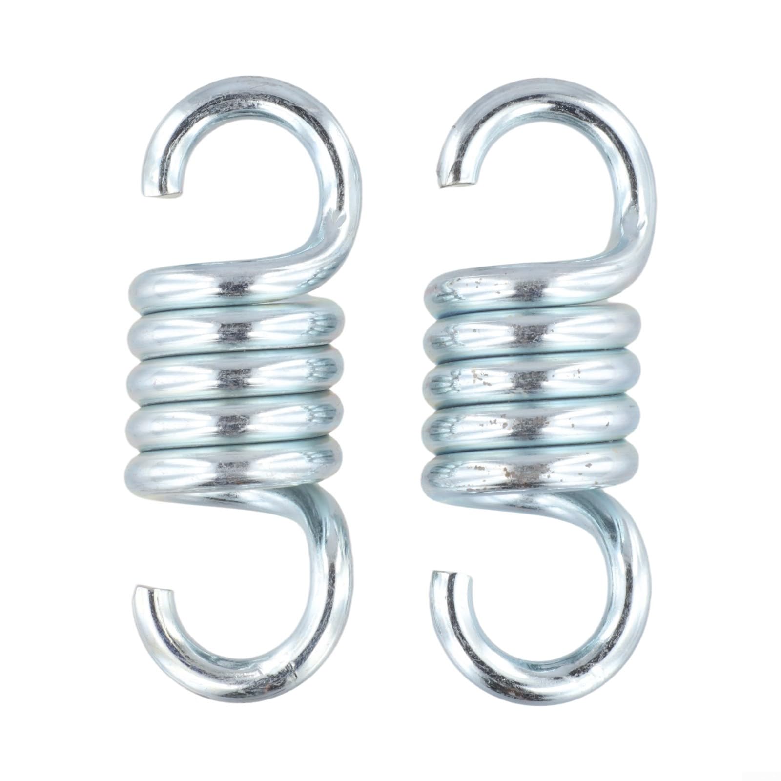 Swing Springs for Hanging Chairs 2PCS with 650 kg Capacity Galvanized Steel Tension Springs Suitable for Hammocks Garden Benches and Swings