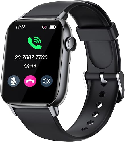 Reloj inteligente BT50 mejorado con respuesta y realización de llamadas rastreadores de actividad de pantalla táctil completa de 172 pulgadas para