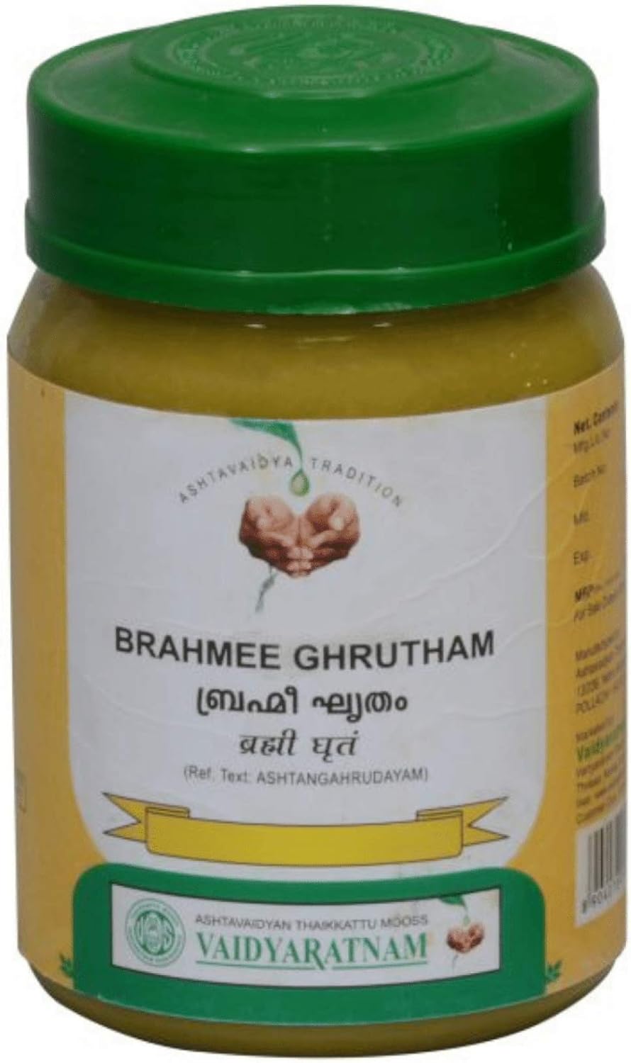 Vaidyaratnam Brahmee Ghrutham 150 G (Pack Of 2)| Ayurvedic Products | Ayurveda Products | Vaidyaratnam Products