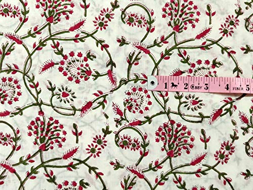Tissu en coton imprimé pour coudre robe d'été légère et grande housse de canapé protectrice