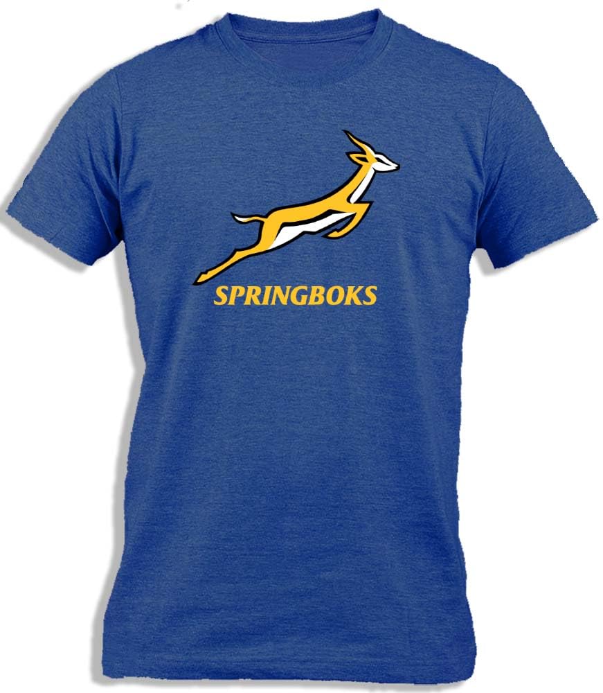 Ay Cabron™ South African Springboks Team Support Fan | Rugby Springboks Team South Africa Cotton T-Shirt For Kids, INK BLUE, 0 Month