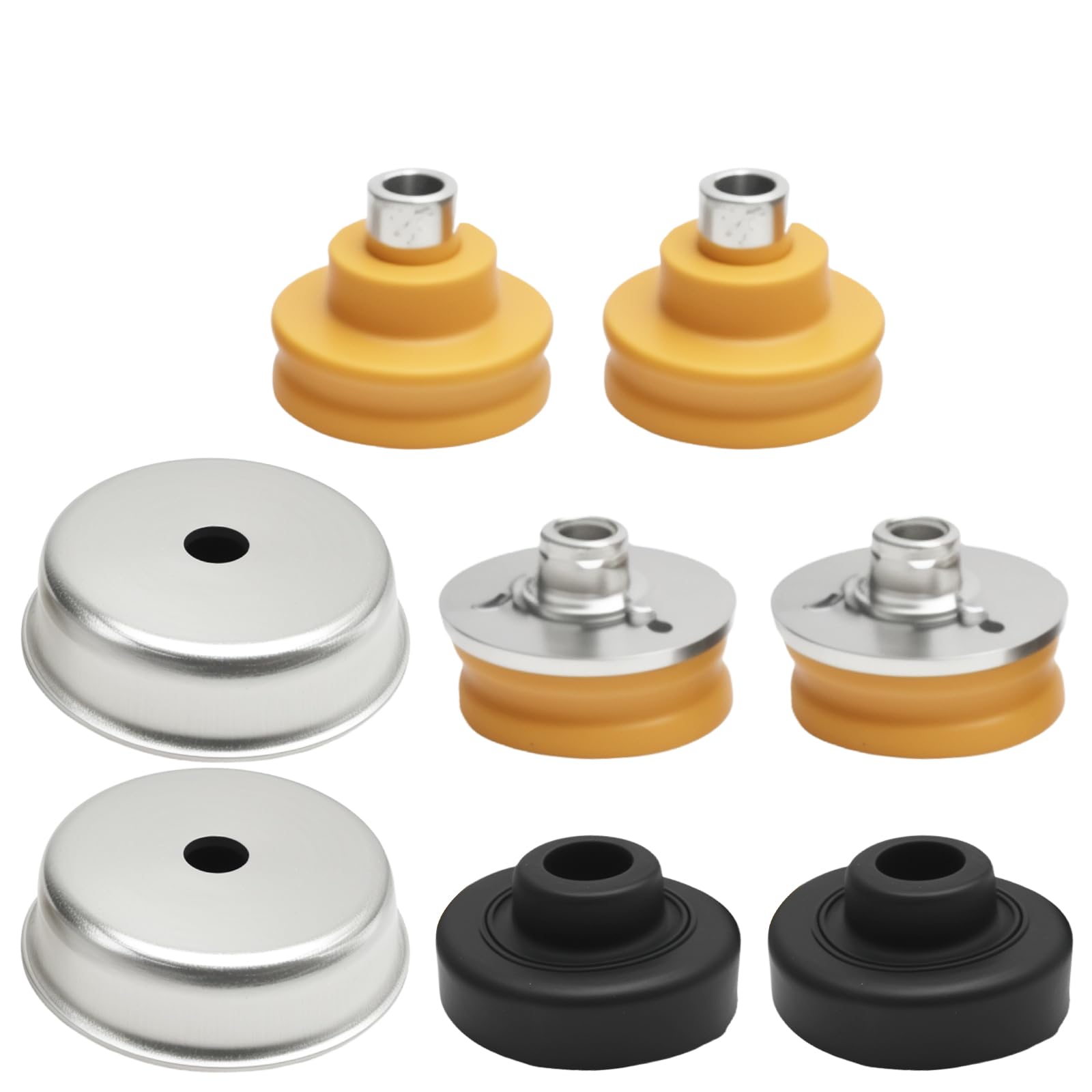 Set di 6 cuscinetti a molla 33506767010, ricambio per BMW Serie 1 E81 2006-2011, ricambio per BMW Serie 1 E87 2004-2011, ricambio per BMW Serie 1 Cabriolet E88 2007-2013