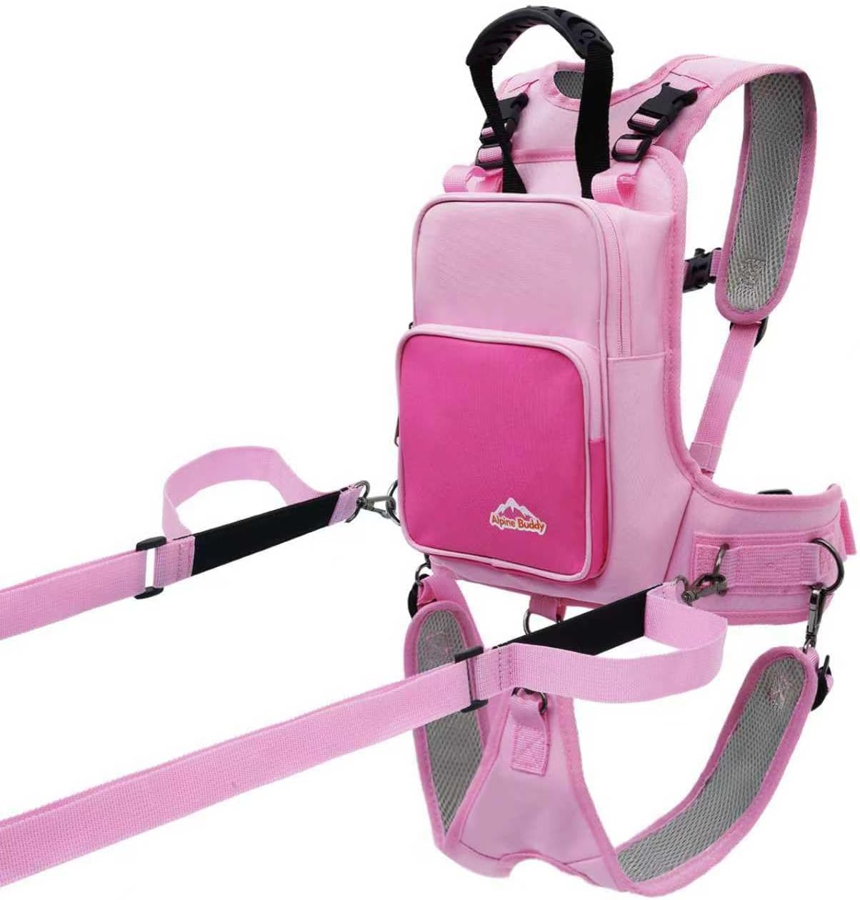 Ski Harness for Kids, Snowboard Harness Trainer, Ski Leash for Kid with Removable Seat & Reinforced Lift Handle