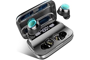 Two Bluetooth 5.1 Earphones: Upholding Your Audio Odyssey with Extended Battery Life