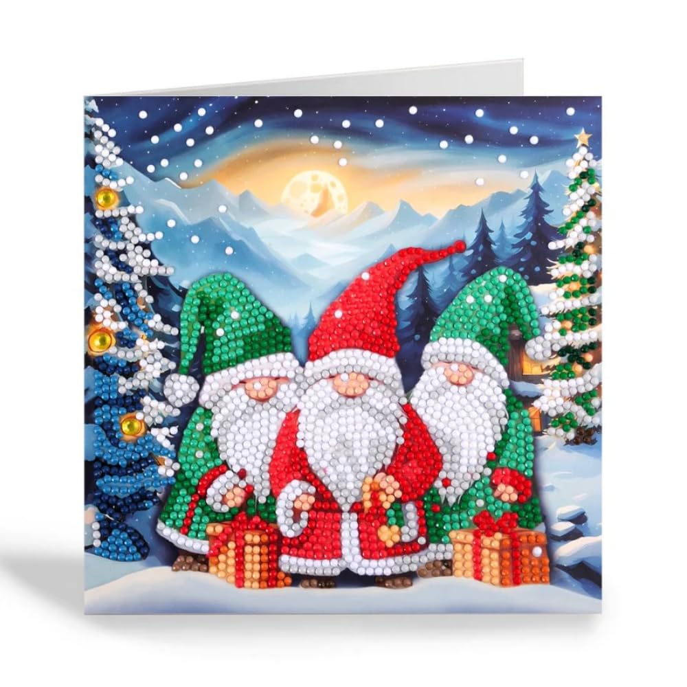 CRYSTAL ART Arctic Friends - 18x18cm Card