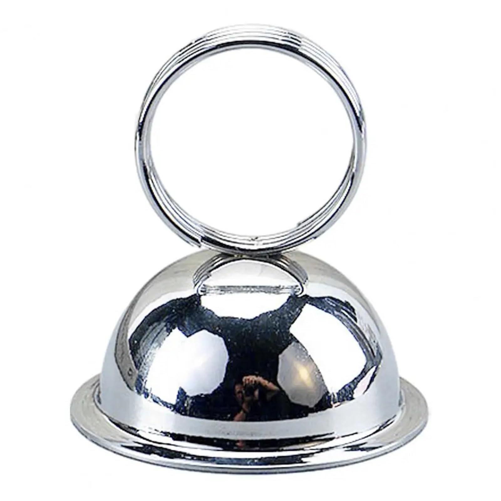 UBOHUZ 12PCS Card Holder For Restaurant Metal Table Number Split-ring Place Stand Foodservice Menu Display For Wedding for Memo Note, Wedding