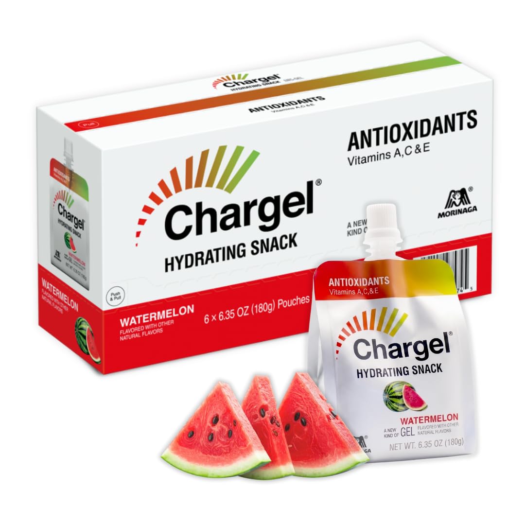 Amazon.com : Chargel Watermelon, Hydrating Gel Snack, Antioxidants