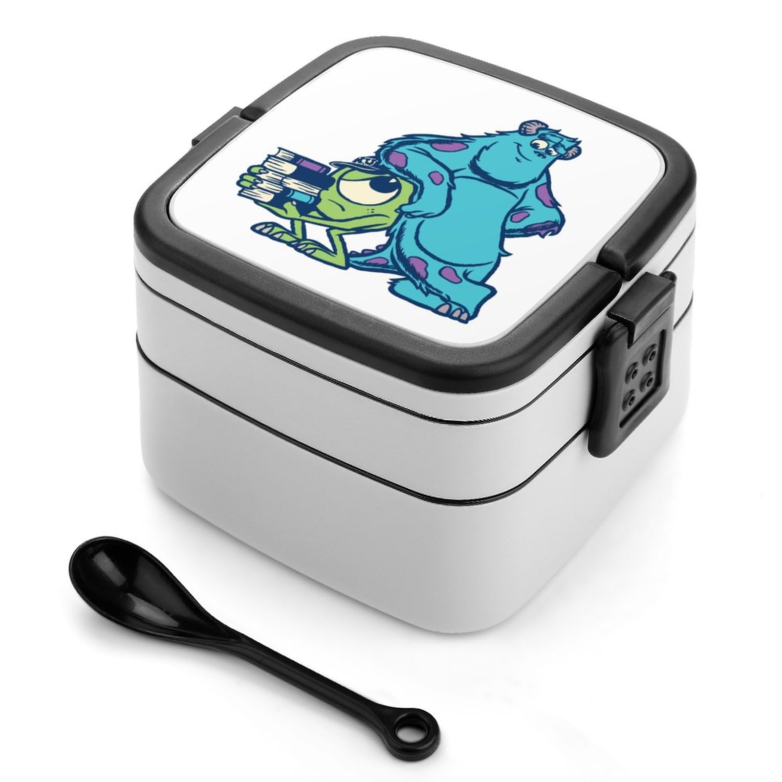 Amazon | 弁当箱 2段 ランチボックス モンスターズ・インク おべんとう