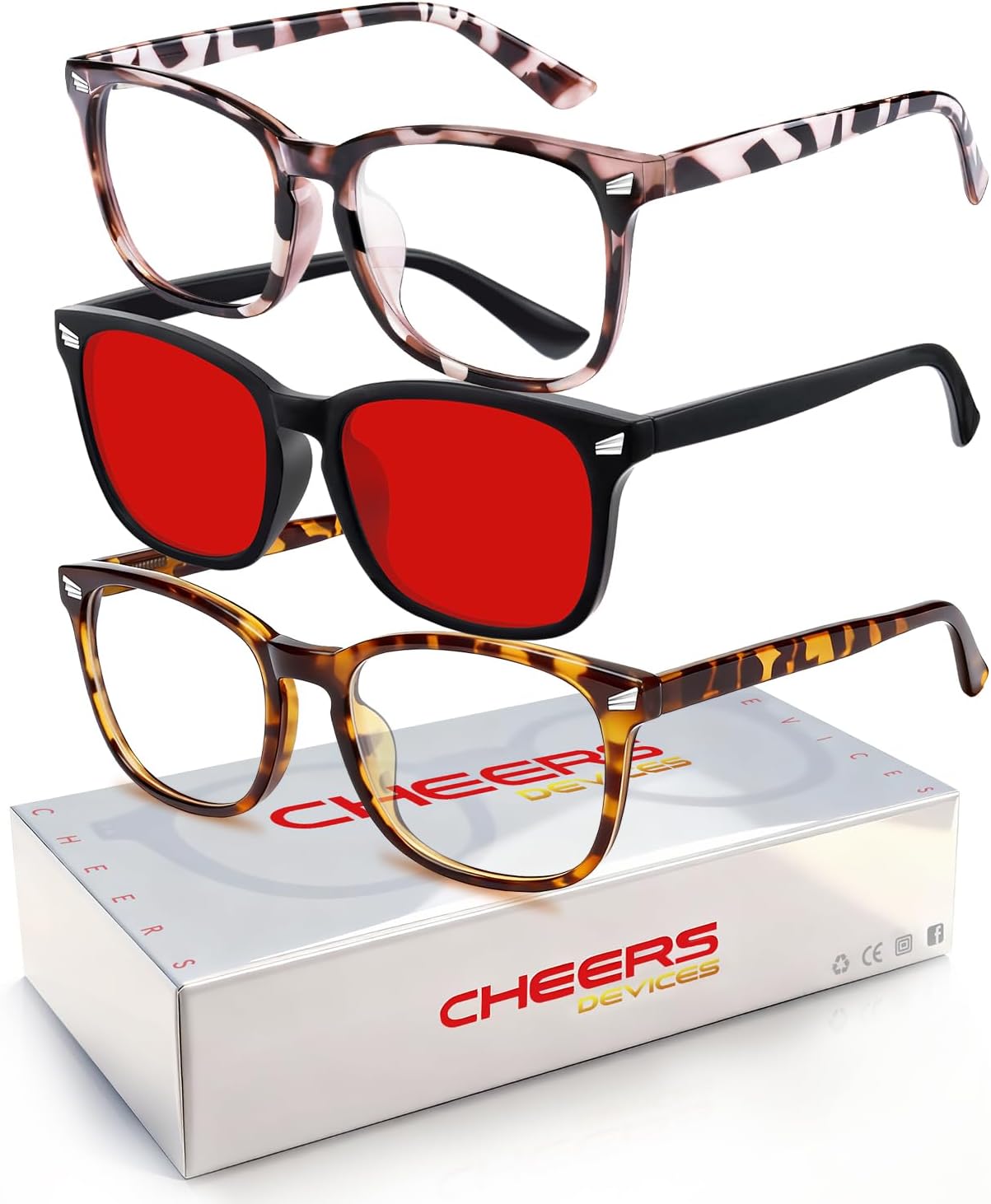 CHEERS DEVICES Blue Light Glasses Kid, Kids fake glasses Blue Light Blocking Glasses