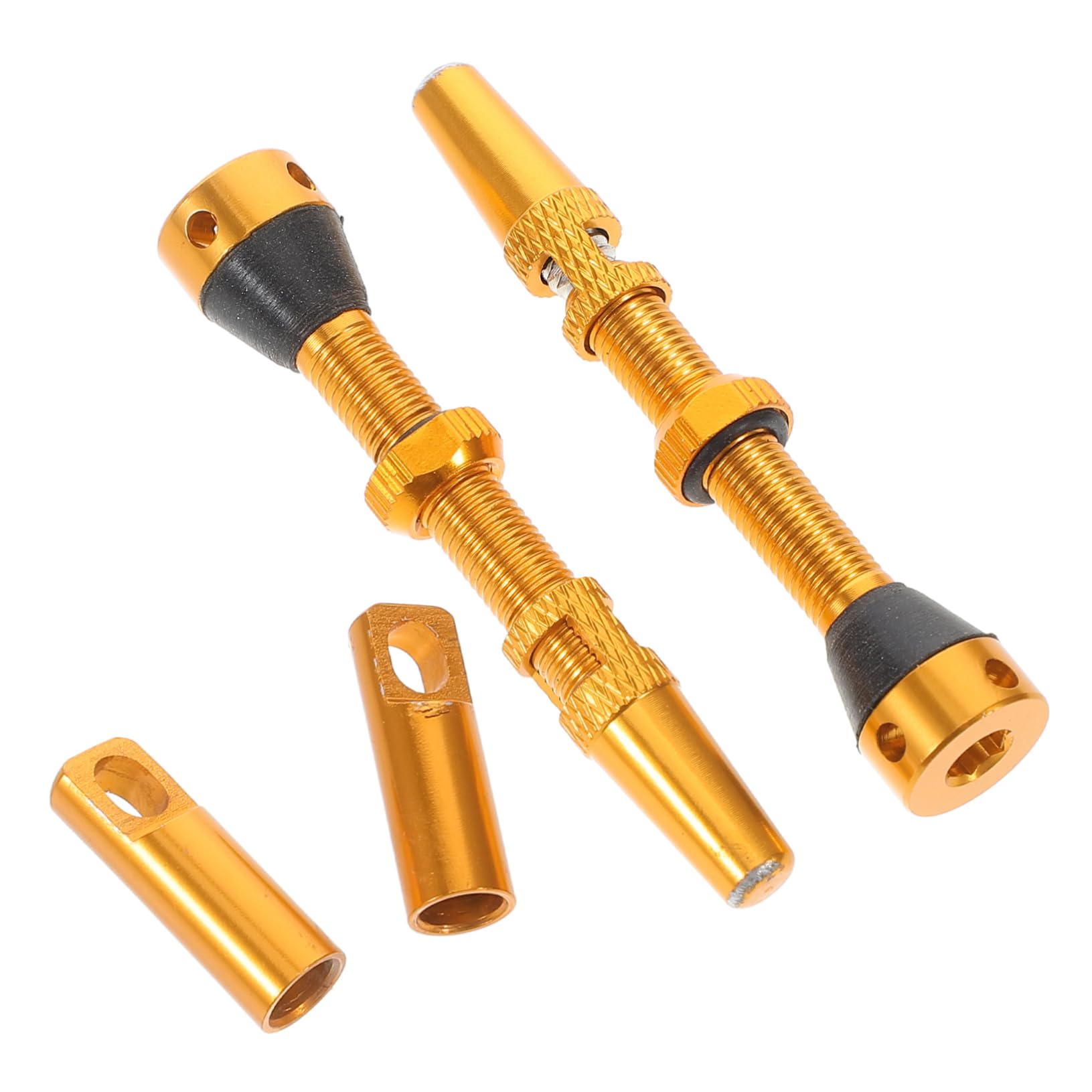 Mikinona Tire Inflator Nozzle Barb Connector Tire Valve Tool Set 4pcs Repair Kit