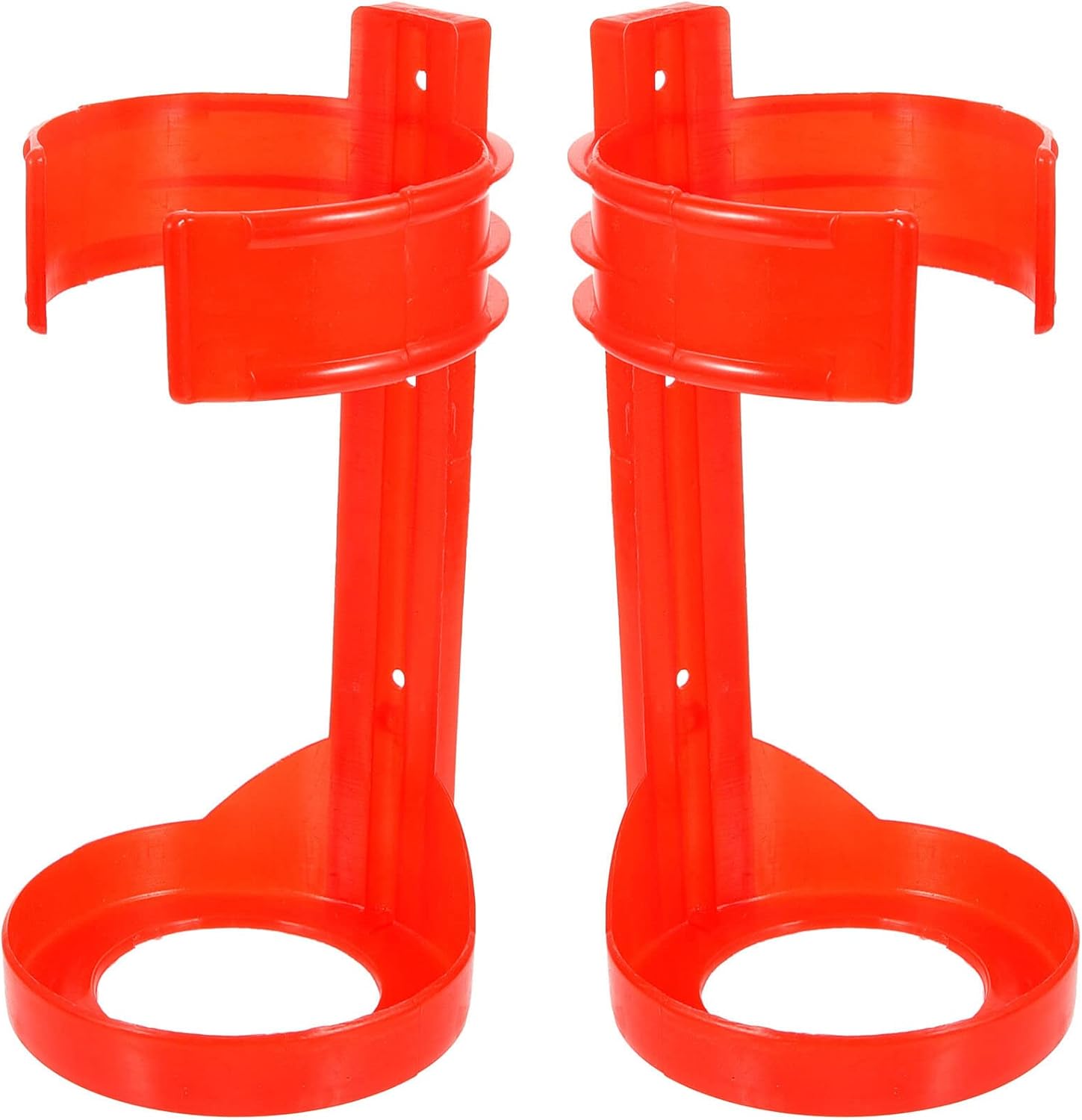 Fire Extinguisher Bracket 2pcs Plastic Fire Extinguisher Mount Fire Extinguisher Holder Fire Extinguisher Bracket for Dry and Water Extinguishers Mount in Your Car Boat 2kg