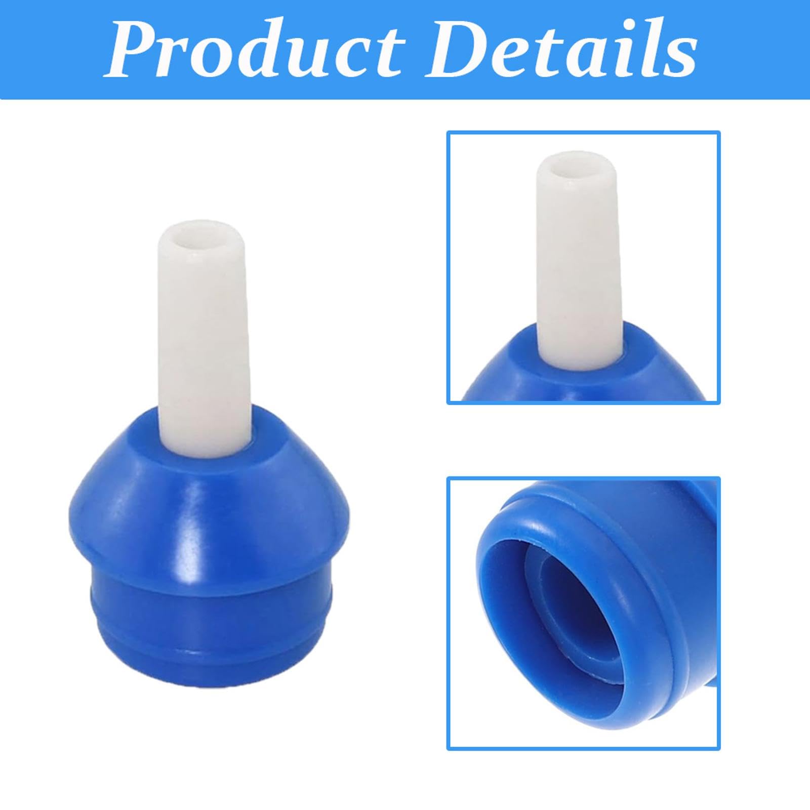 SagaSave Sucking Vacuum Desoldering Pump Replacement Tip Plastic Solder Sucker Remover Hand Tools for Electronic Maintenance, DIY Assembly, Plastic Processing