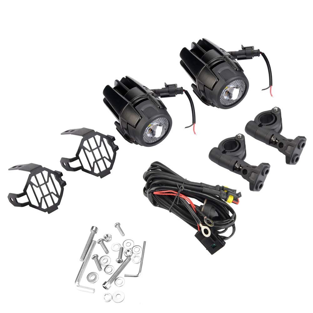 Luce LED Per Targa Moto - Universale, Impermeabile E A Basso Consumo. Colore Bianco, 12V