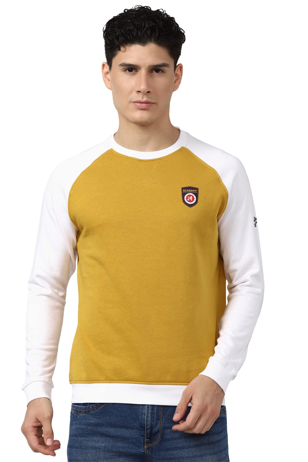 van heusen Polyesterblend Men Crew Neck Sweatshirt-picture-43