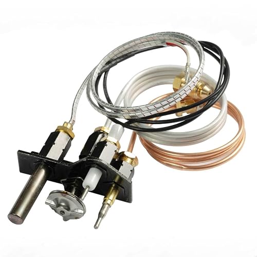 Long Term Conjunto piloto de gas natural 69L17, J4117, 904405, 108084-02, kit de chimenea de ventilación directa compatible con Lennox Elite IHP Serefina Superior Astria pieza de repuesto con sensor