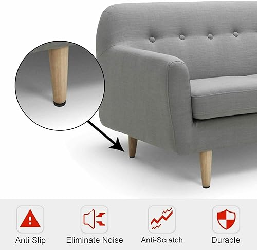 Miniatura 2 de Almohadillas antideslizantes para muebles, 30 protectores de goma autoadhesivos para muebles, sofá, mesa, silla, almohadillas de goma para patas de