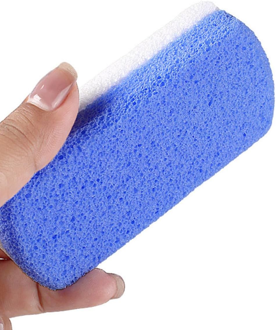 4pcs Dual-Color Pumice Stone Foot Files Foam Glass Callus Remover Dead Skin Exfoliating Tools for Pedicure Foot Care at Home
