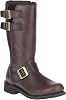 Harley-Davidson Womens Barlyn Motorcycle Casual Boots Mid Calf Low Heel 1-2 - Black