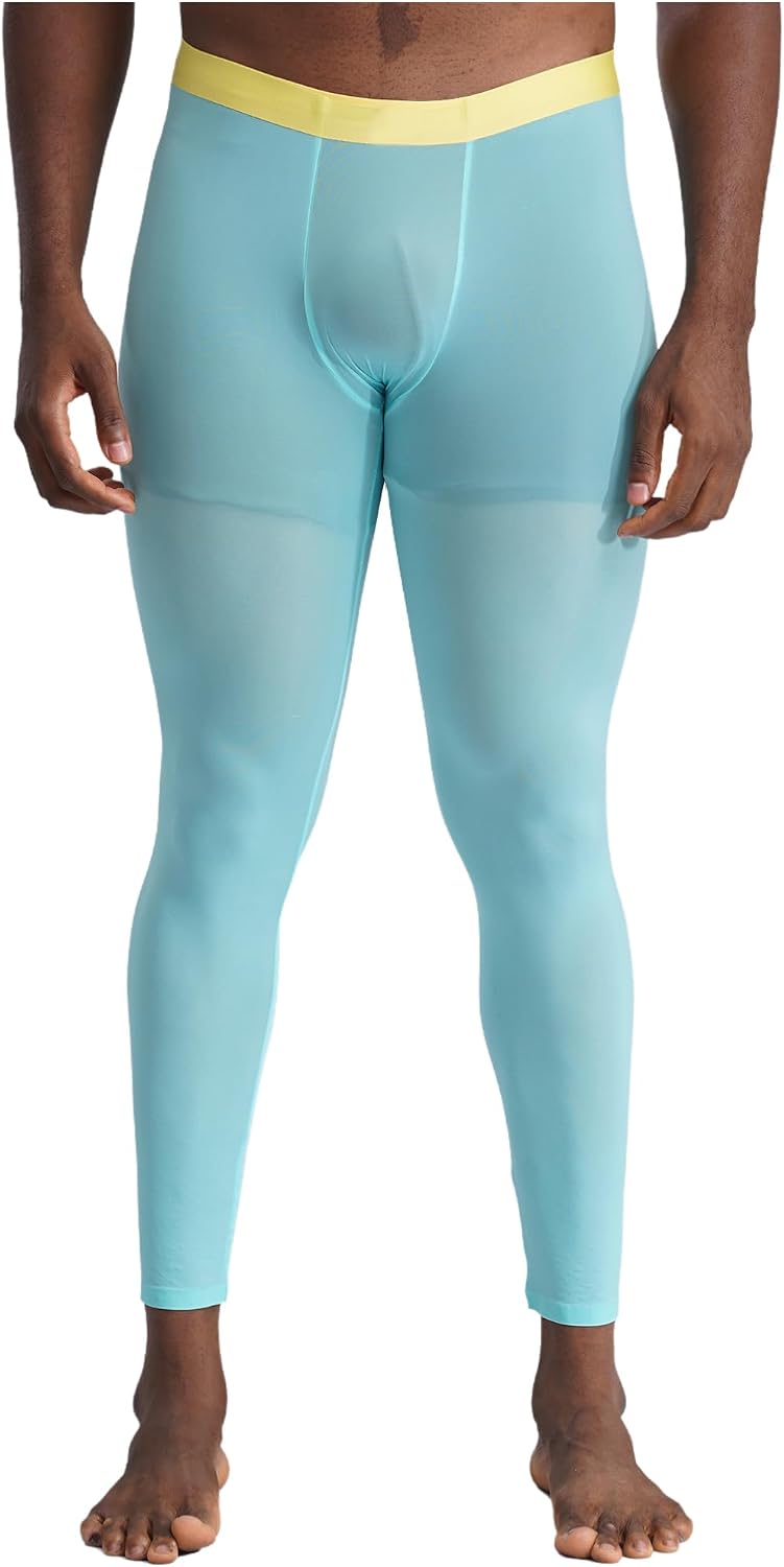 TiaoBug Men's Athletic Compression Pants Running Tights Workout Leggings for Yoga Gym Sports