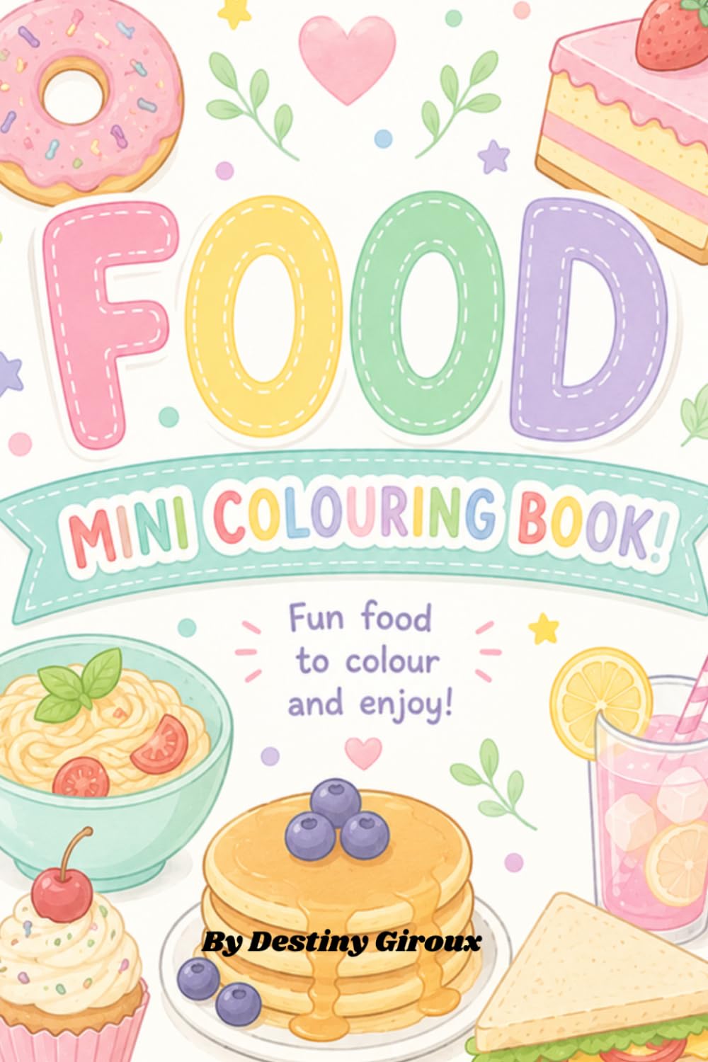 Food: Mini Colouring Book!