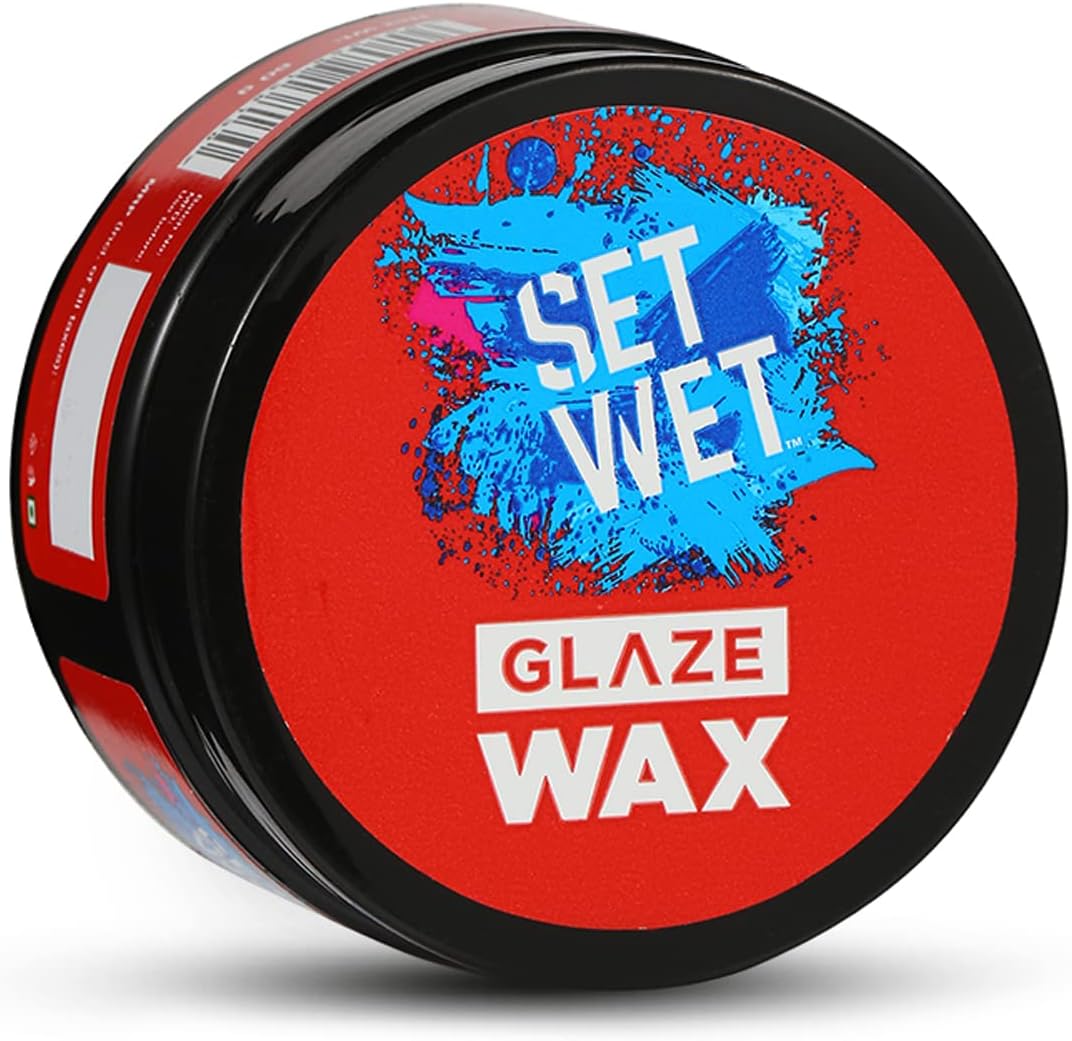 Set Wet Glaze Hair Styling Wax for Men, 60 gm