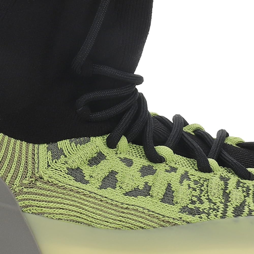 adidas Mens Yeezy Knit Basketball Sneakers Shoes - Green