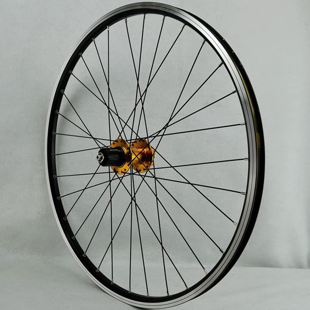 26"/27,5"/29" Mountainbike-Laufradsatz, Felgen, V-Bremsscheiben, Bremsnaben, 32 Löcher, 7-, 8-, 9-, 10-, 11- und 12-Gang-Aufnahme (Gold-29)