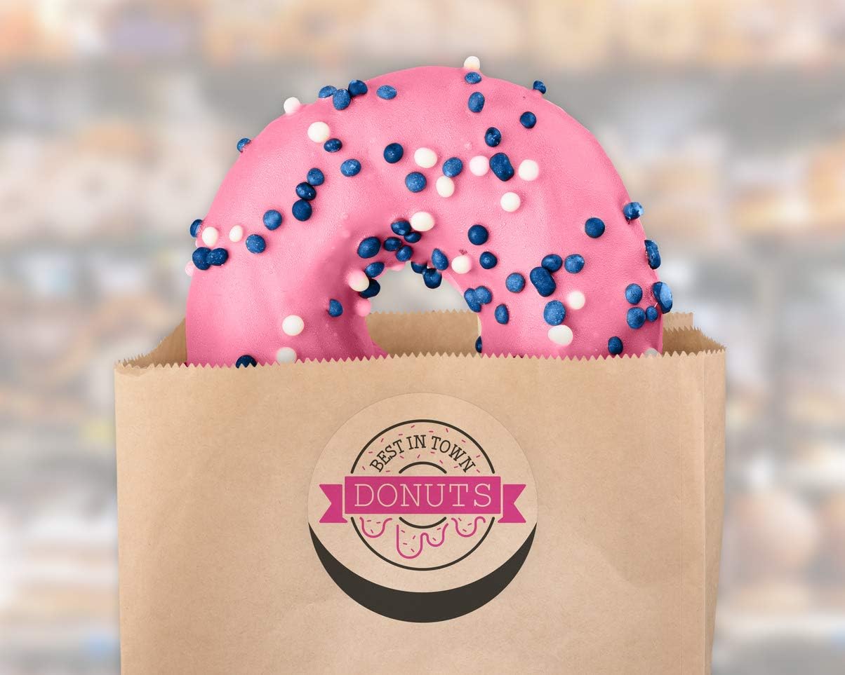 Avery Clear Glossy Round Labels, 2" Clear Round Labels, for Laser/Inkjet Printers, Transparent Glossy, Permanent, 96/Pack (22815) Made in Canada