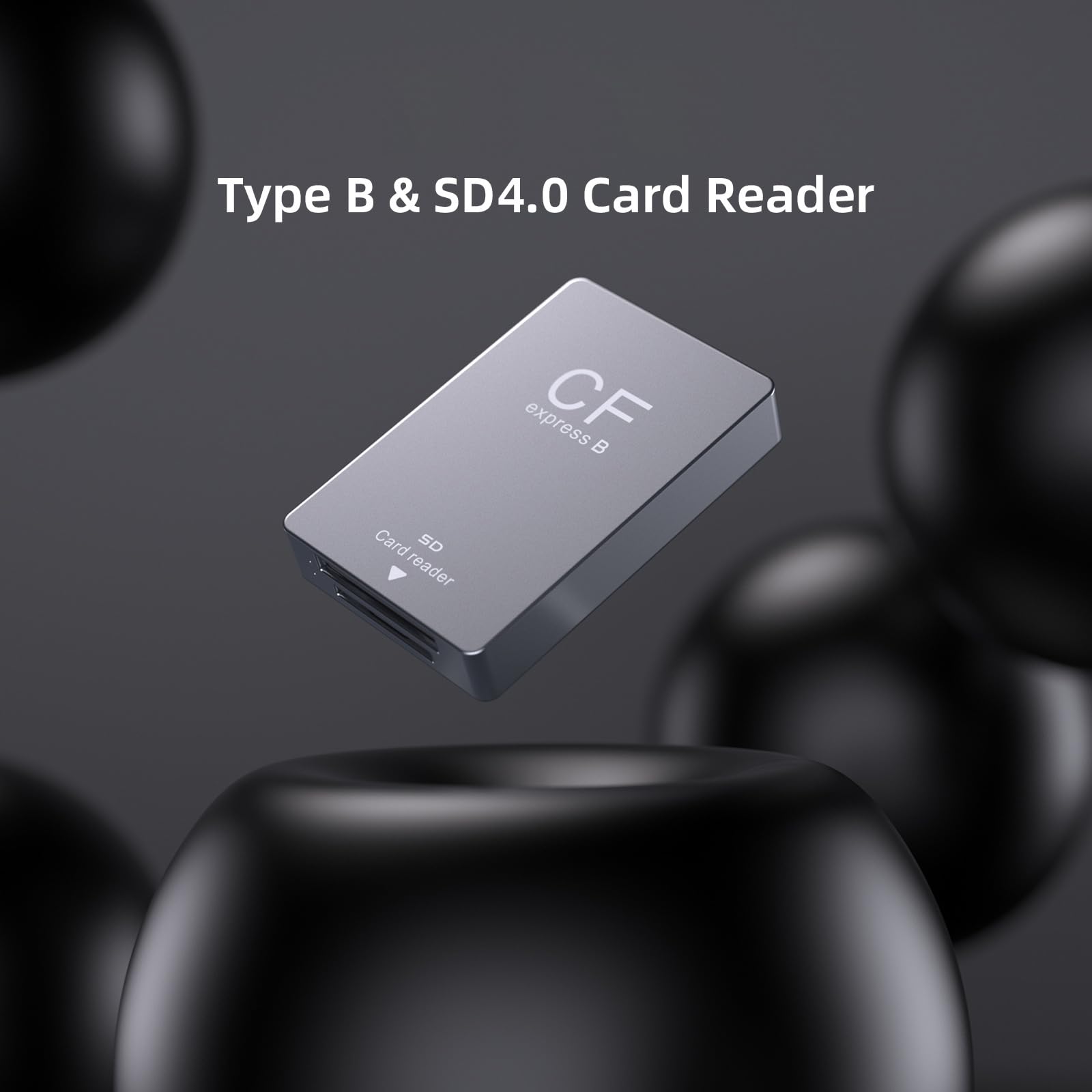 Lettore di schede di tipo B USB3.2 10Gbps adattatore e SD4.0 per sistema operativo Windows con USB C/USB tipo cavo
