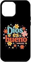 Vista 26 de Funda religiosa de la Biblia para iPhone 16 Dios Es Bueno Spanish Christian Jesus God