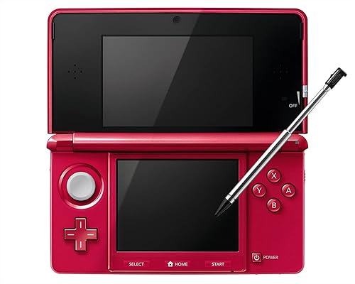 Nintendo 3ds console - RED -(used)