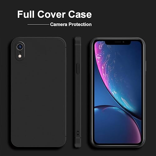 Vista 178 de TENOC Funda para teléfono compatible con iPhone 7 Plus y iPhone 8 Plus, color negro, antihuellas, protector mate para 5.5 pulgadas