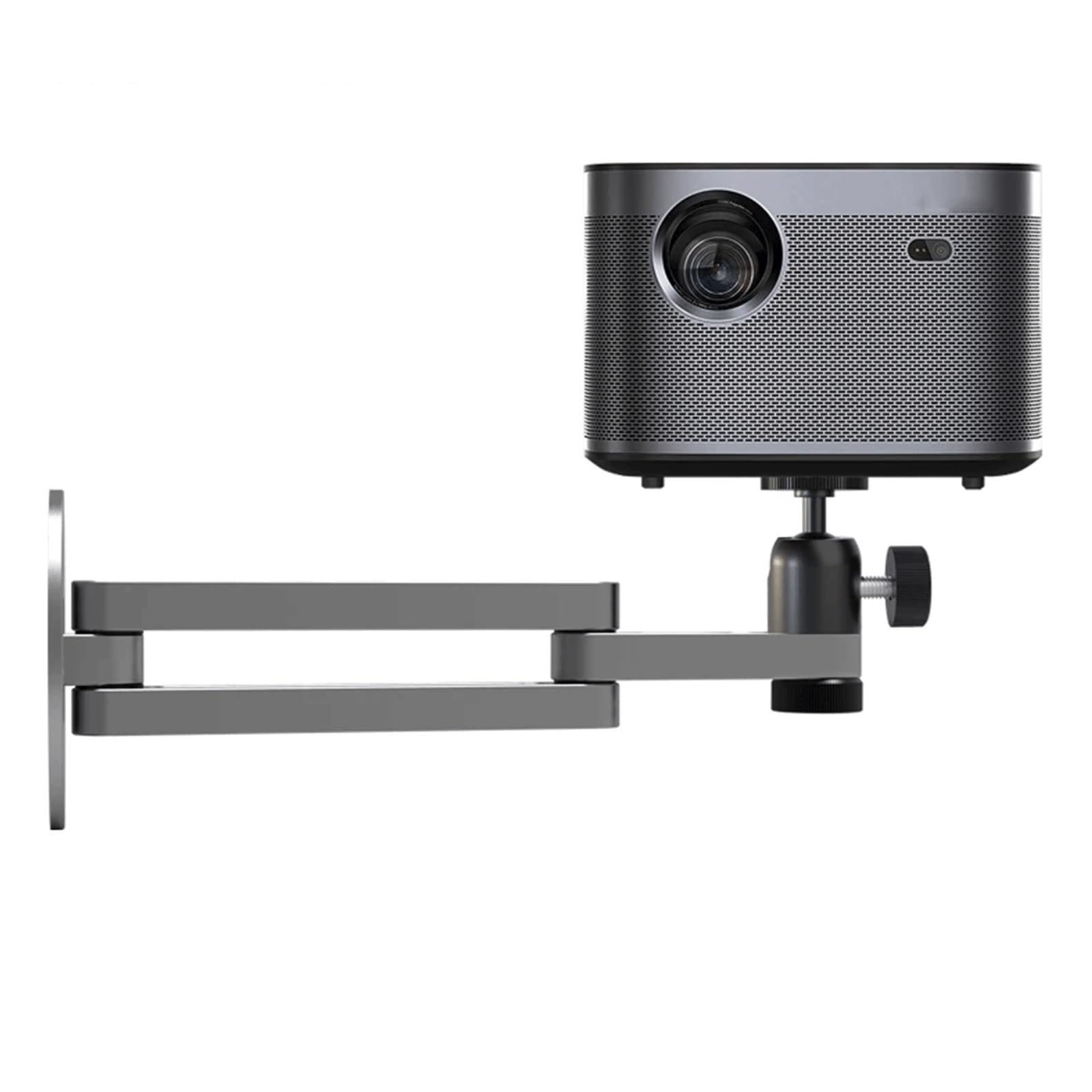 YHxFlux Adjustable Projector Mounts, Living Room, Bedside Area, Bedroom Aluminum Wall Space-Saving