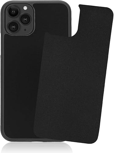 Selendis Funda antigravedad para teléfono compatible con iPhone 12 Pro Max, funda antigravedad negra con succión adhesiva para selfie para iPhone 12