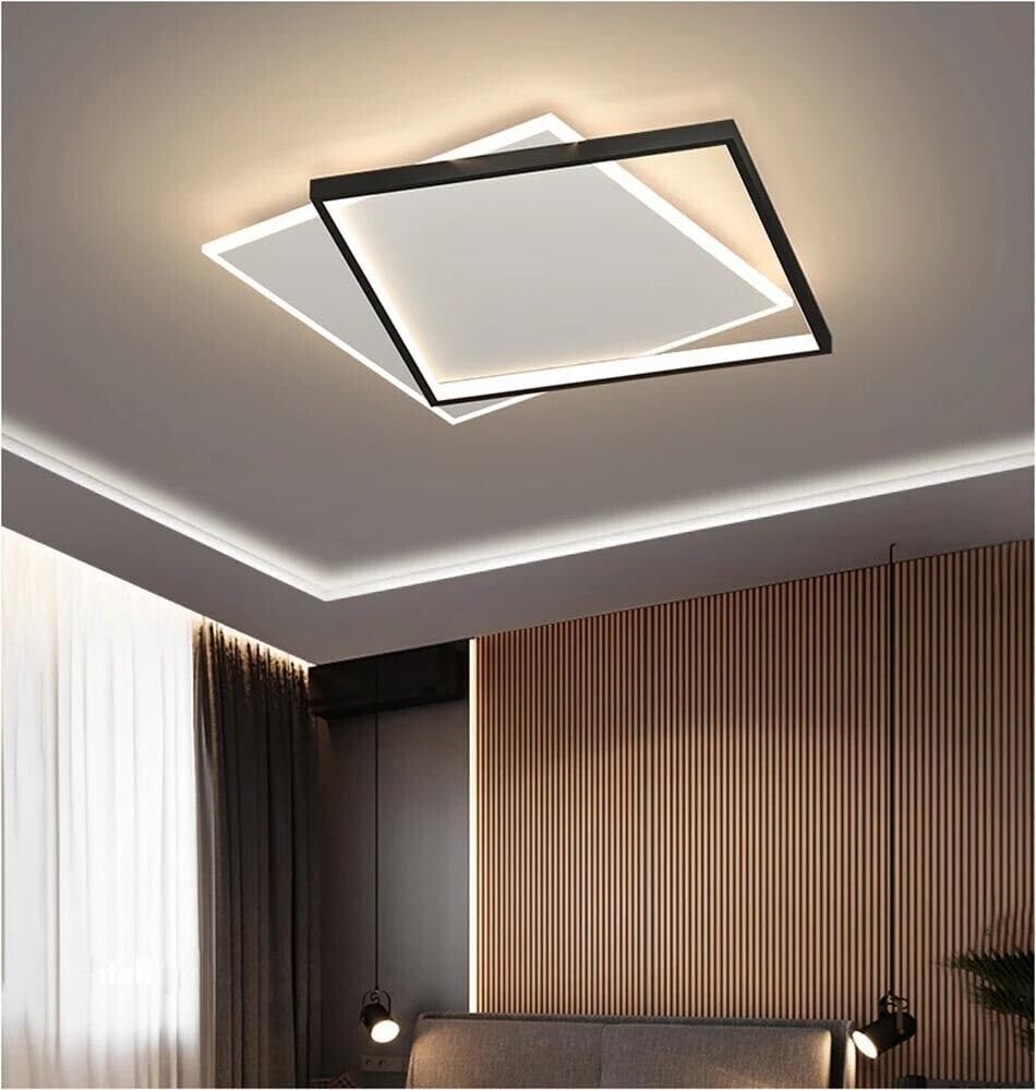 Plafoniera led 36W luce bianca calda naturale quadrata per soffitto Illuminazione ottimale per ogni ambiente