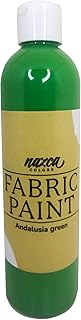 Nazca Colors Pintura Textil Verde 250ml – Pintura para Tela y Cuero Permanente ideal para Pintar Ropa, Camisetas, Jeans, Bolsas, Zapatillas de Tela y Piel – Gran Capacidad de Cobertura