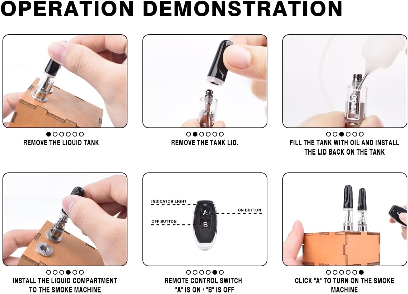 Handheld smoke machine Smoke effect machine Portable smoke machine, smoke effects, photography props, props to create smoke – double-headed