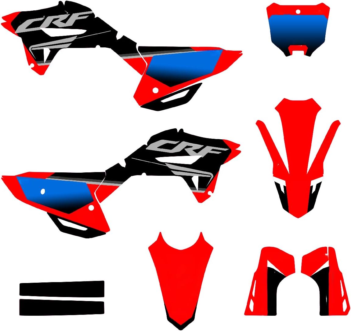 MXP crf250rx Graphics kit Decals Stickers Kit Fit for Honda 2021 2022 2023 CRF450R and 2022 2023 2024 CRF250R