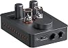 High-Fidelity Tube Amplifier, Class A Preamp with Tone Control, 5654W2 and 6AC72, 3.5mm & 6.35mm Jacks for Home Audio