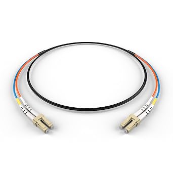FCD LC LC OM2 Indoor/Outdoor Fiber Optic Patch Cable 10Gb/40Gb/100Gb Corning Glass | 4.0m 13.1ft | Water & UV-Resistant for Data Centers, Outdoor Conduit, Campus Links | Length 0.5M-300M
