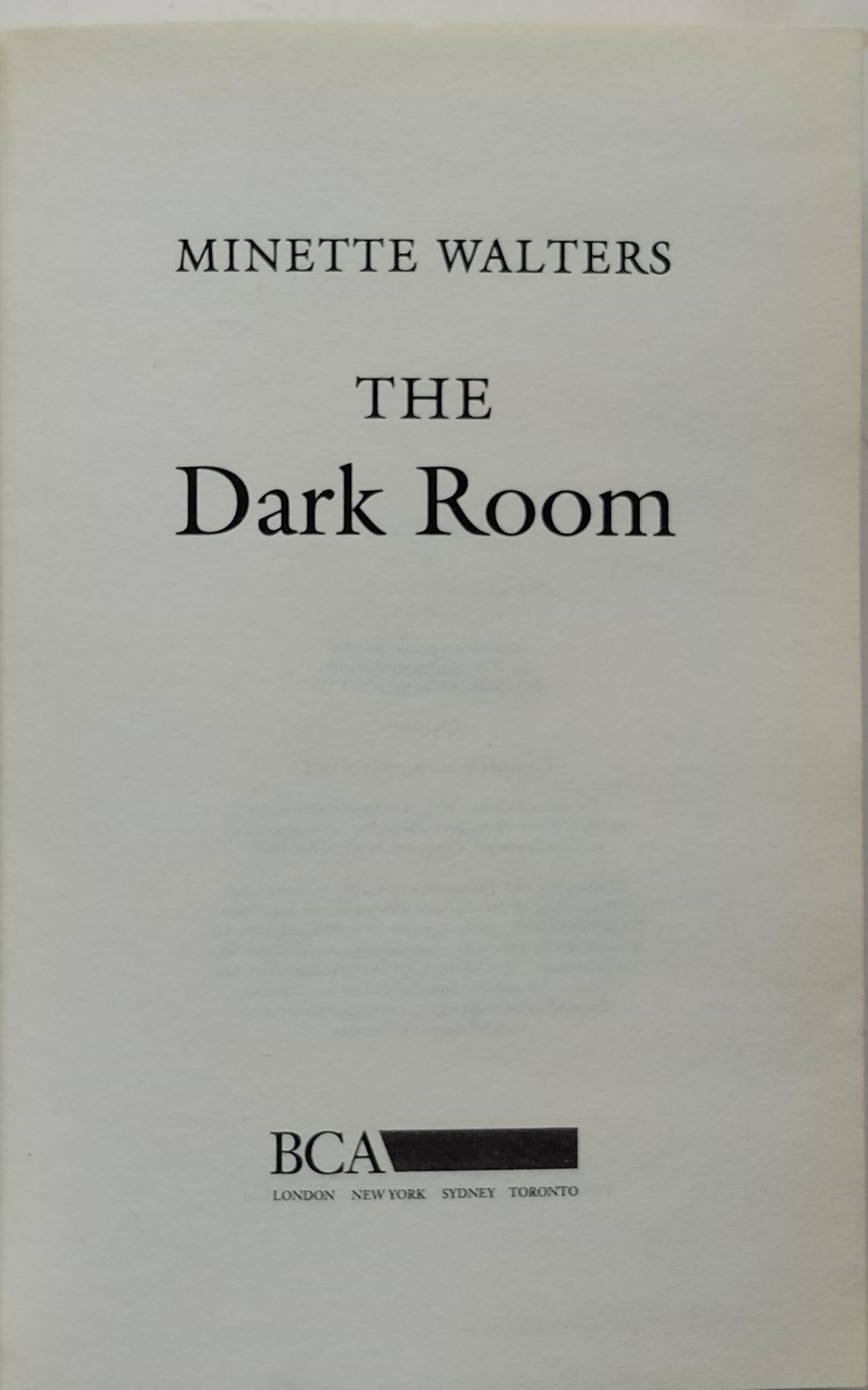 The Dark Room