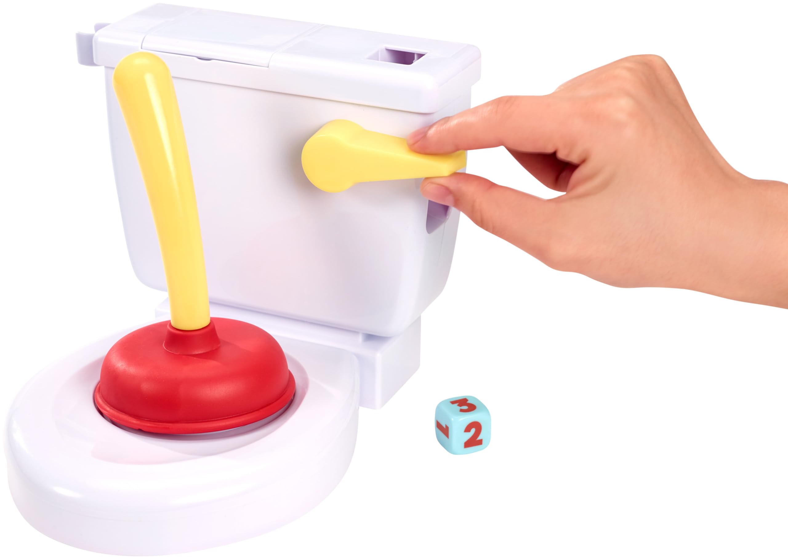 Mattel Games FWW30 - Kacka Alarm lustiges Kinderspiel geeignet für 2-4 Spieler, Spieldauer ca. 15 Minuten, Kinderspiele ab 5 Jahren