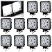 Produktbild LED Scheinwerfer Arbeitsscheinwerfer Arbeitslicht SUV Offroad IP67 Reflektor Rückfahrscheinwerfer ATV, UTV, Offroad, Traktor, LKW (10 pcs 27W)