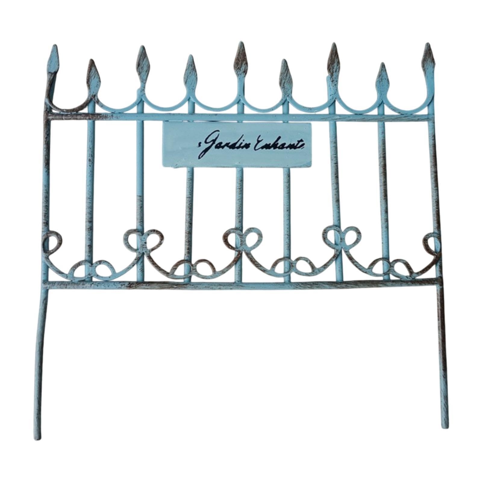 CALANDIS™ Miniature Decorative Fence Craft Miniature Props Potted Plant Decor Ornament | Statues & Lawn Ornaments | Garden Dacor | Yard, Garden & Outdoor Living-image-24