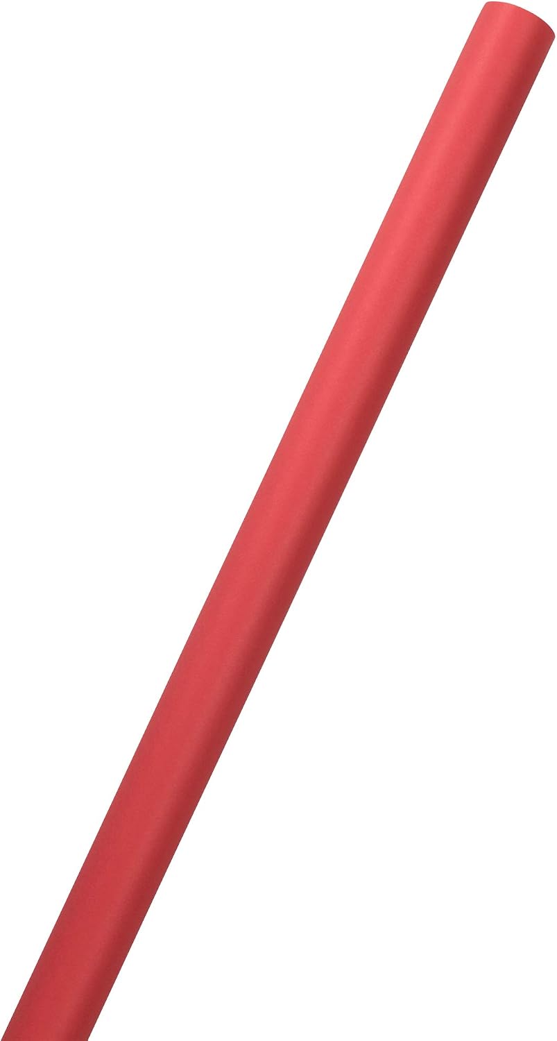 JAM Paper Gift Wrap - Matte Wrapping Paper - 25 Sq Ft (30 in x 10 Ft) - Matte Red - Roll Sold Individually