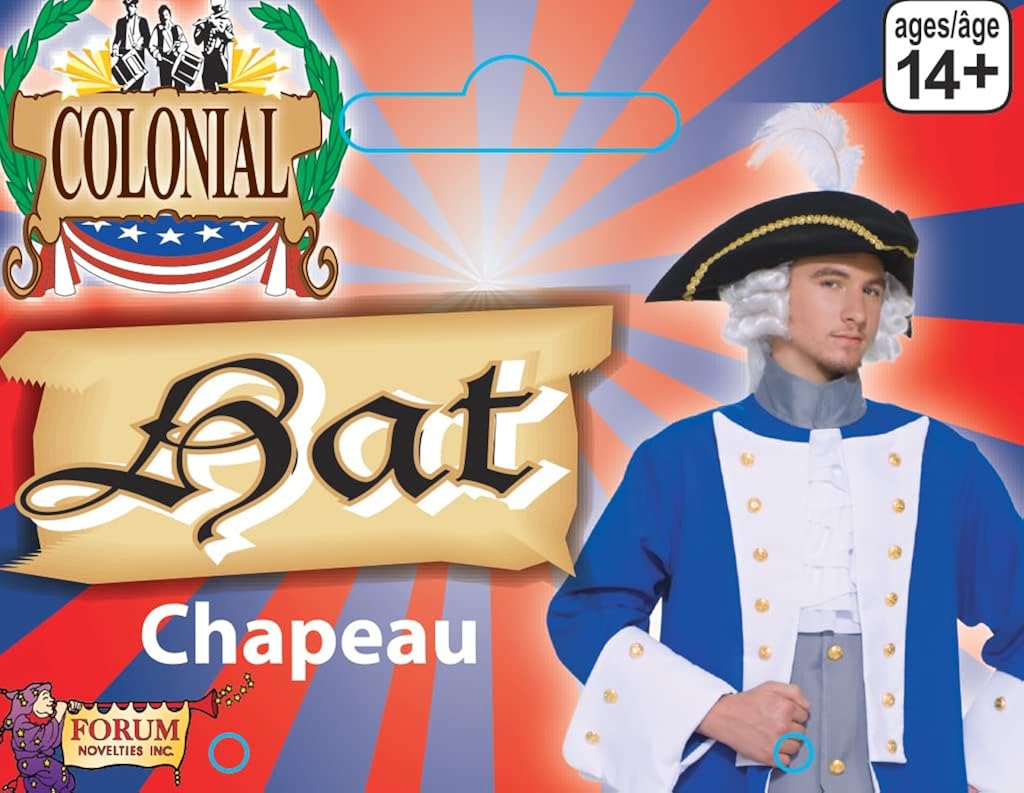 Deluxe Colonial Tricorn Hat