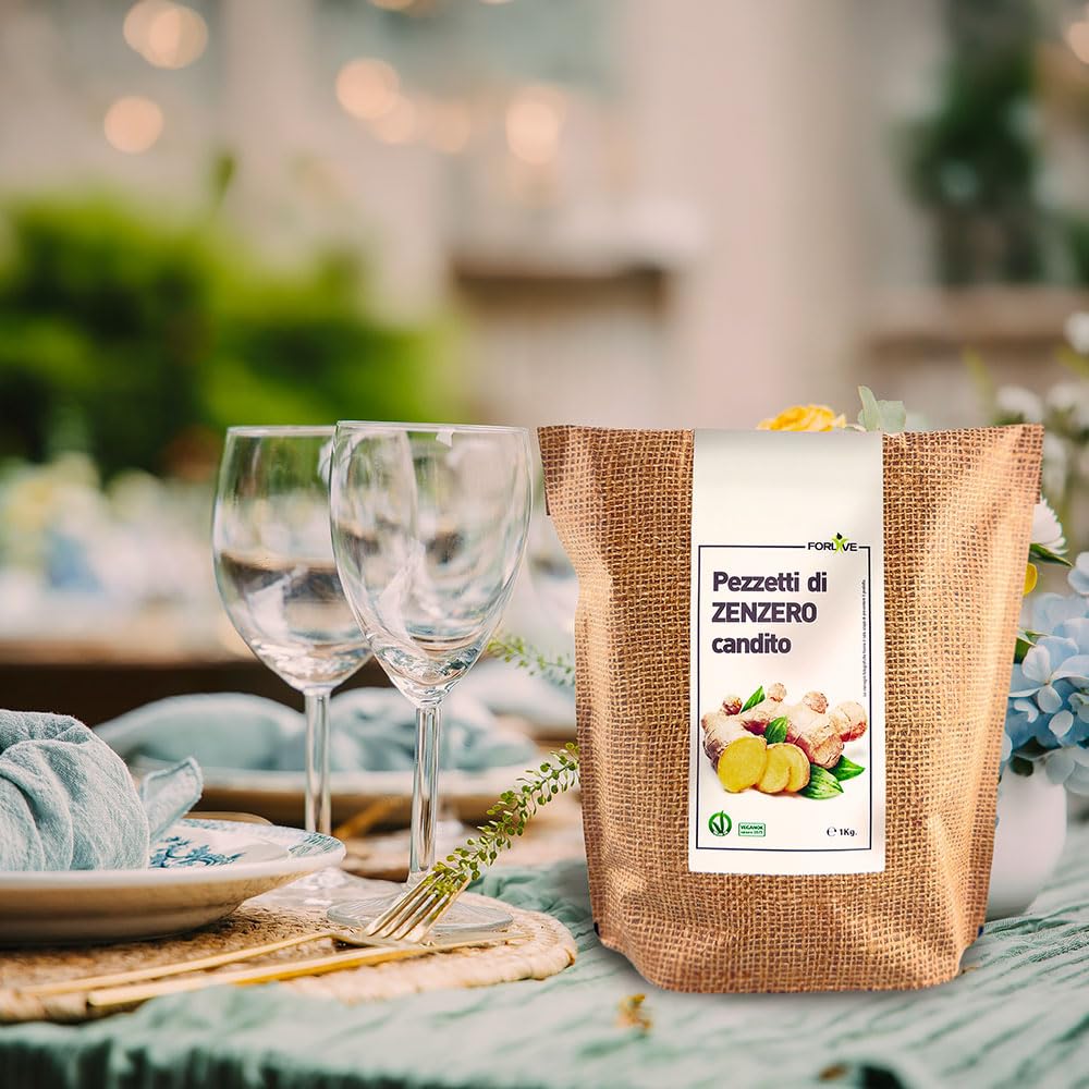 FORLIVE PEZZETTI DI ZENZERO CANDITO 1 KG